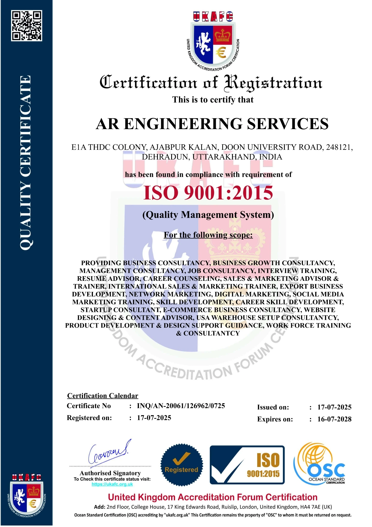 ISO 9001-2015, www.startupamplifier.com